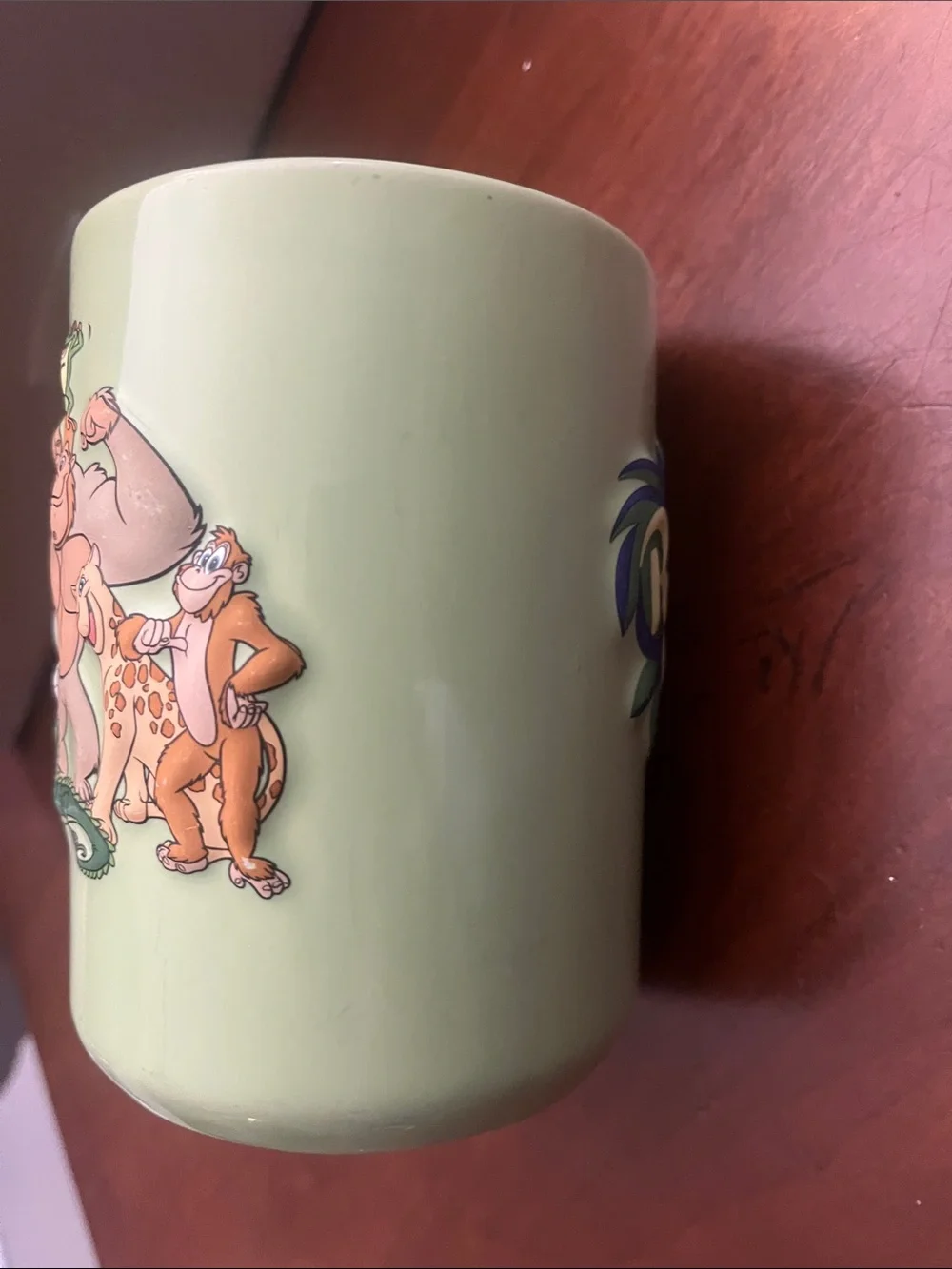 RAINFOREST Light Green Ceramic Cafe Mug